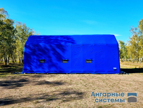 Pneumatic frame modules — garages