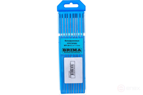 Электроды вольфрамовые WY-20 (10 шт; 3.0х175 мм) BRIMA