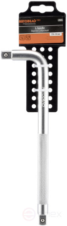 Вороток Г-образн. (1/2"; 250*50mm) АвтоDело PRO (39639)