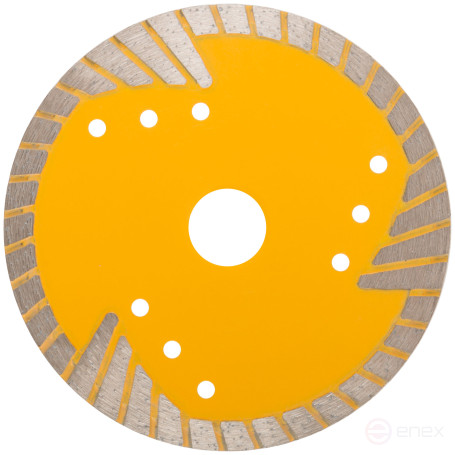 Diamond cutting disc, segmented with protective sectors CUTOP Profi Plus, 125 x 2.4 x 8.3 x 22.2 mm