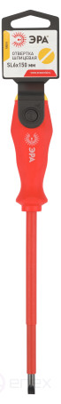 150SL6D Screwdriver ERA SL6x150 mm dielectric slot up to 1000 V two-component handle