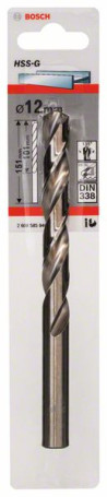 Metal drills HSS-G, DIN 338 12 x 101 x 151 mm, 2608585940