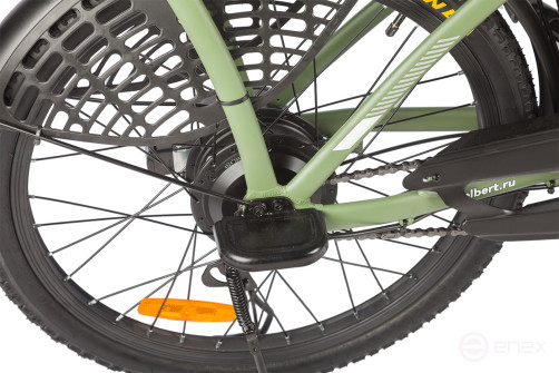 Gelbert ALFA 1 ST electric bike, green