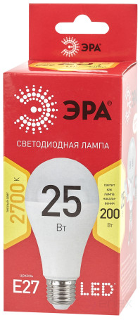 ERA RED LINE LED Lamp A65-25W-827-E27 R 25W bulb Warm white light E27