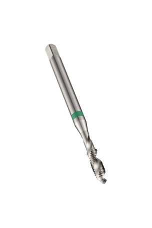 Machine tap with spiral groove 35°, Green Shark M 10, E473M10