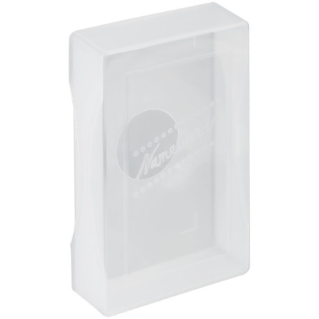 STAMM "Name card" business card box, transparent