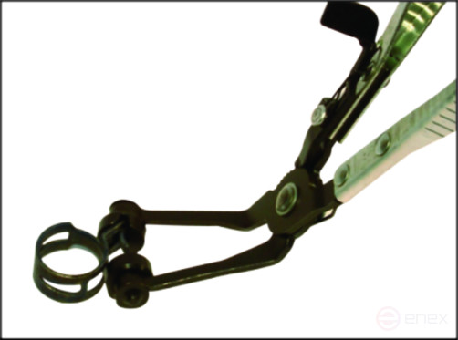 Clamp puller curved with JTC lock