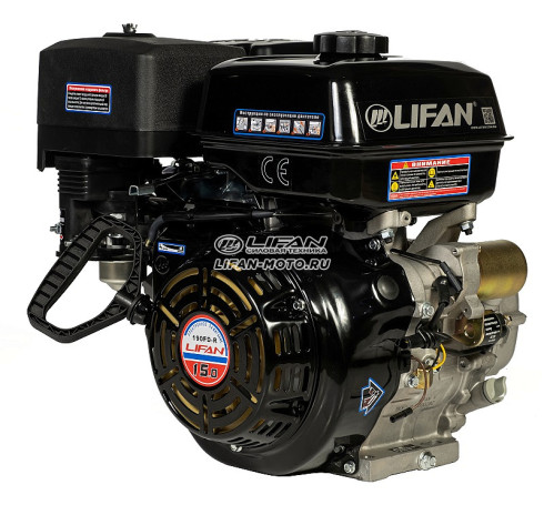 Двигатель Lifan 190FD-R, вал 22мм, катушка 18 Ампер
