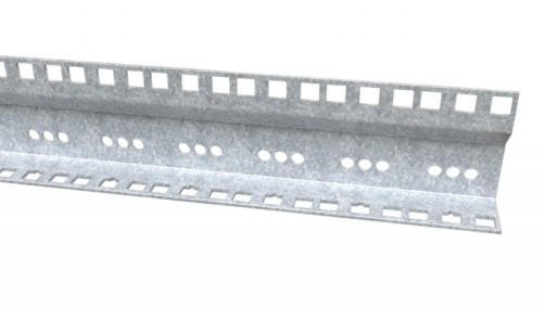 CTR19-42U-ZN 19" монтажный профиль высотой 42U, для шкафов TTB, оцинкованный (2 шт. в комплекте)