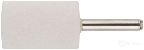 Abrasive ball (for metal), shank 6 mm, cylinder 25x40 mm