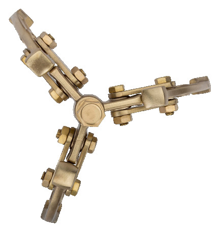 IB Universal puller with three grips (aluminum/bronze), 50 - 100 mm