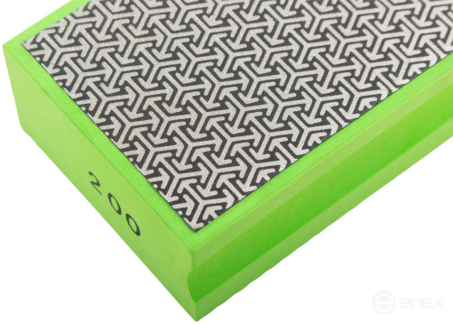 Губка алмазная для сухого шлифования, 90х55 мм, Р200