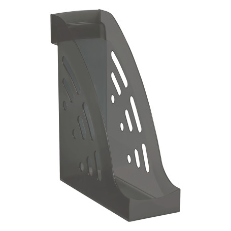 Paper tray vertical STAMP "Expert", tinted grey, width 95mm