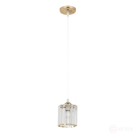 Светильник подвесной (подвес) Rivoli Angelina 9077-201 1 * Е27 40 Вт модерн потолочный