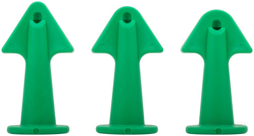 Replaceable plastic nozzles for sealant guns, a set of 3 pcs.