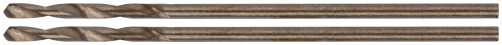 Сверла по металлу HSS полированные в блистере 1,0 мм (2 шт.)