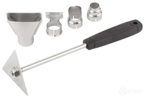 Фен технический 2000 Вт; 350/600 °C; 300/500 л/мин; рез. накл.; коробка