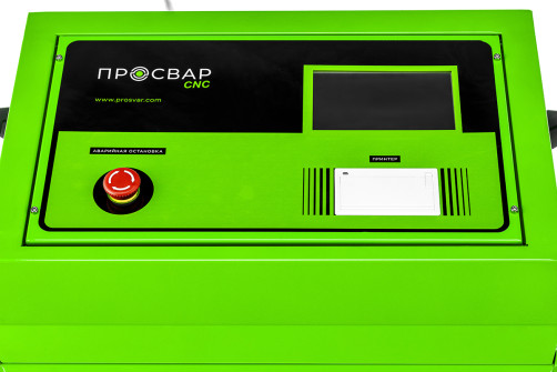 The device for butt welding of HDPE pipes PROSVAR With 630 CNC