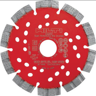 Отрезной диск EQD SPX SL185 (2 шт) универсальный