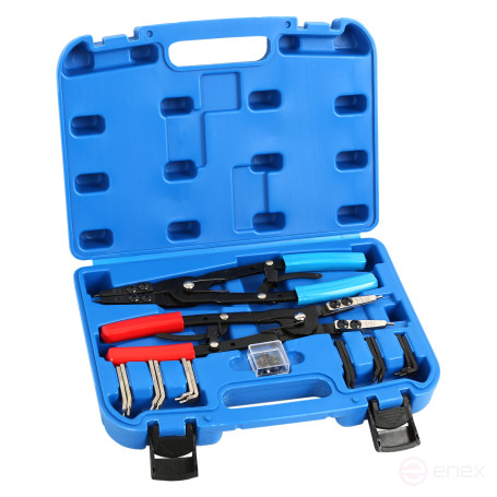 Съемник стопорных колец 2шт со сменными носами 10" TA-H1036 AE&T