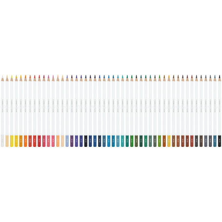 Colored artistic pencils Gamma "Studio", 48cv., sharpened., cardboard. packaging
