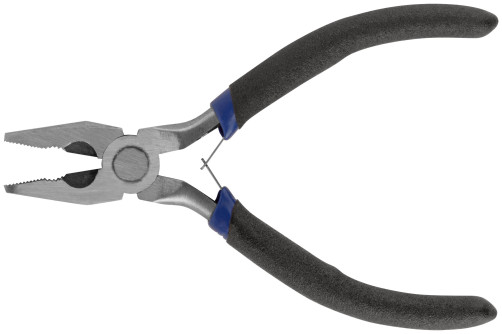 Combination pliers "mini", blue handles 120 mm