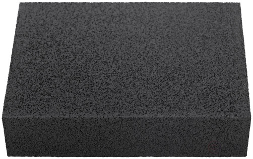 Губка шлифовальная алюминий-оксидная, 100х70х25 мм, средняя жесткость Р 180/ Р 360