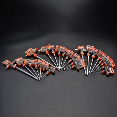 Ключ имбусовый с Т-образной рукоятью, CRV, T45 8X200мм.// HARDEN