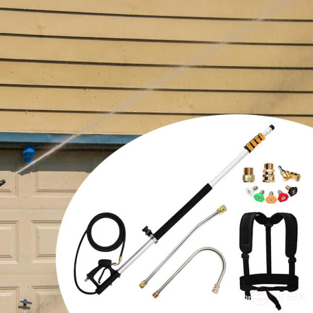 Штанга телескопическая алюминиевая АВД 7.2 м