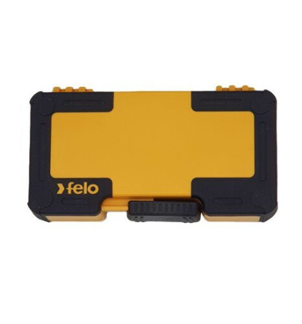 Felo SL/PZ/PH/HEX/Tx/SQ bit set with ERGONIC handle and STAR bit holder in case, 38 pcs 02073806