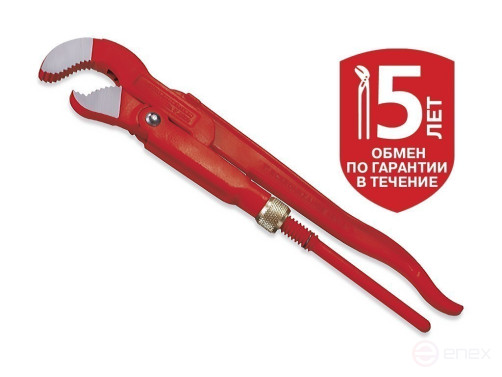 Газовый ключ SUPER S с губками 45 град. D 1/2", L 10"