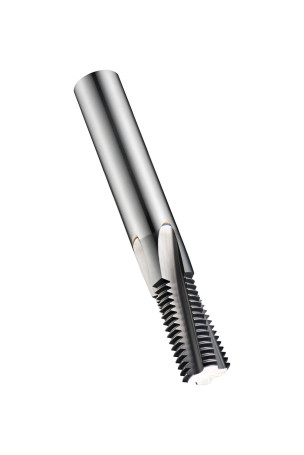 Фреза для нарезания резьбы с углом наклона спирали 10° Ø 8 M 10