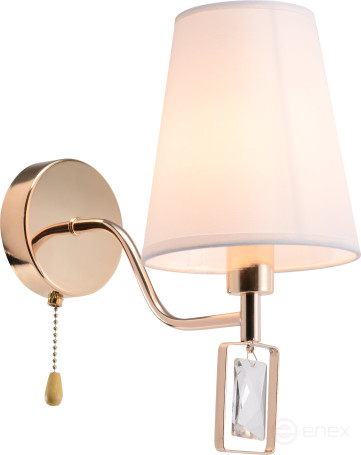 Wall Lamp Rivoli Cristal 2095-401 Wall Lamp 1 x E14 40W Classic with Switch