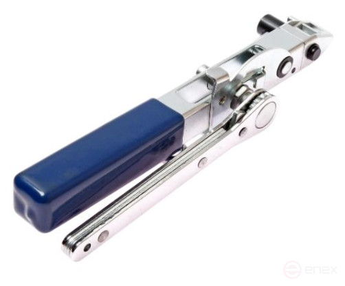 A device for installing low-profile JTC belt clamps