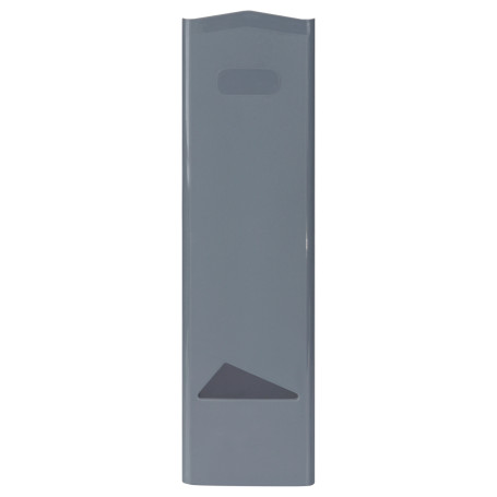 Лоток для бумаг вертикальный СТАММ "Дельта", серый, ширина 85мм