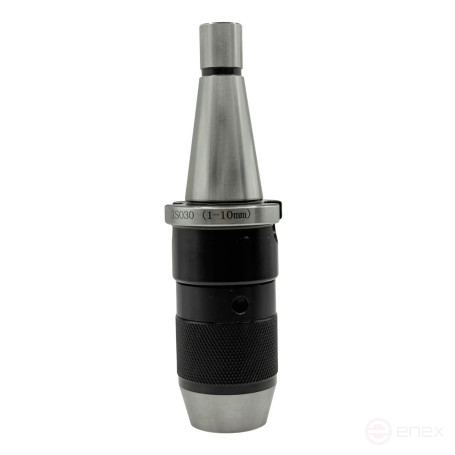 Self-locking drilling chuck PSS 10 (1.0-10.0), with SK30 shank, type SK30-APU10-80 TORNERI T027217