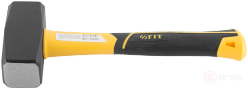Forged sledgehammer, reinforced fiberglass handle Profi 1.5 kg, 45225