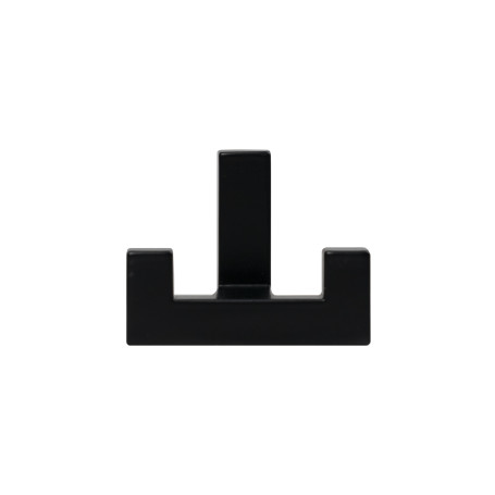 Hook meb. two-horn metal. BENZ black matte AKS