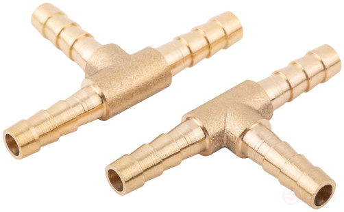 Adapters-tees "herringbone" 6 mm, 2 pcs.