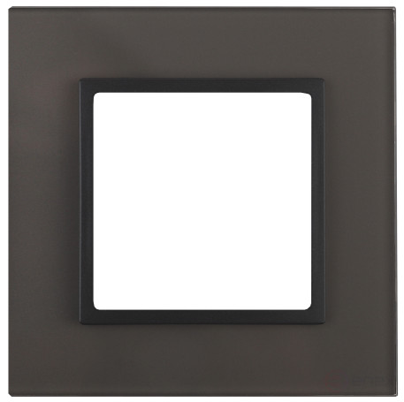 14-5101-32 ERA 1-post frame, glass, Era Elegance, Grey+entree