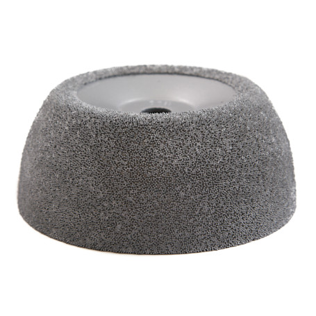 NS118 Rough hemisphere, Ø88.9x38.1mm, AH 9,5mm, 170 Grit