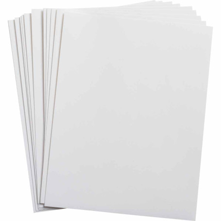 ELAT-28-747- W labels, material B-747A, white matte polyester, size 297.00x210.00 mm, 25 sheets, 25 pcs/pack.