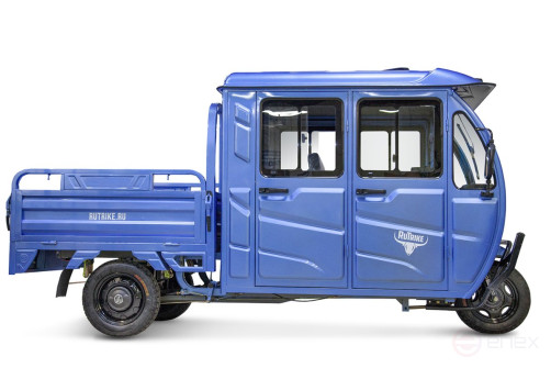 Грузовой электротрицикл Rutrike Рейс 1300 60V1200W, темно-синий матовый