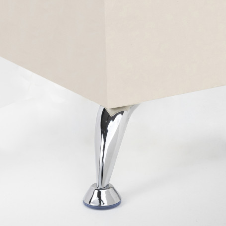 Опора меб. мет. D-01 h120 хром AKS