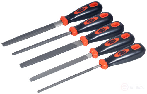 Metal file with handle flat 150mm No. 2 (Avtodor) 40465