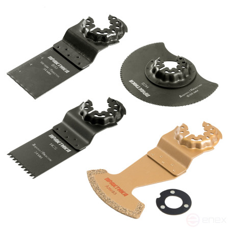 Набор насадок для МФИ ПРАКТИКА 4 шт универсальный №3 в блистере (240-522)