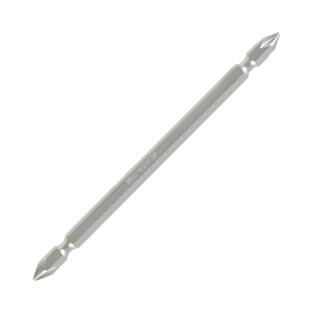 1/4" socket insert (bits), Phillips, PH2, 150 mm, double-sided, for KING TONY 131502P screwdriver