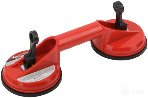 Double glass jack, plastic housing, load capacity 80 kg
