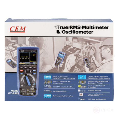 DT-9989 Portable Oscilloscope Multimeter