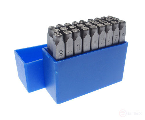 Letter stamps Latin 6 mm JTC